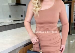 Vestido Una Manga