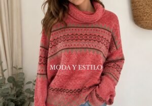 Poleron Chenille Con Diseño