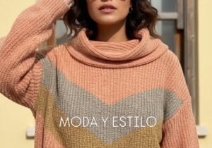 Polerón Chenille Combinado