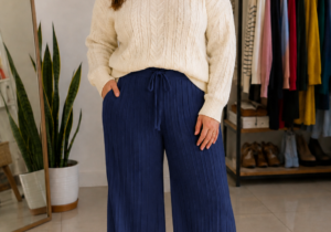 Pantalon Tejido Ancho