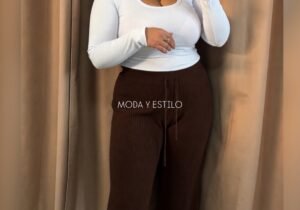 Pantalón Tejido Acanalado