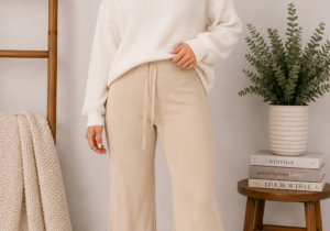 Pantalon Tejido Wid Leg