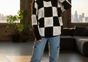 Buzo Oversize Cuadrados