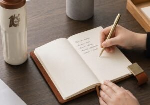 Set Vaso+Libreta+Lapicera